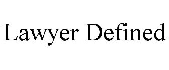 LAWYER DEFINED