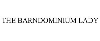 THE BARNDOMINIUM LADY