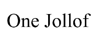 ONE JOLLOF