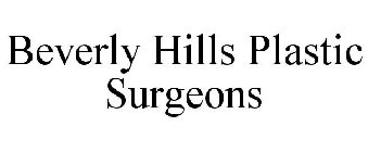 BEVERLY HILLS PLASTIC SURGEONS
