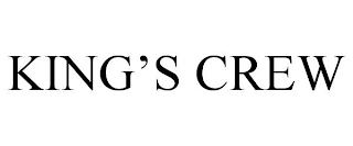 KING'S CREW