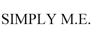 SIMPLY M.E.