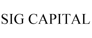 SIG CAPITAL