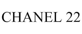 CHANEL 22