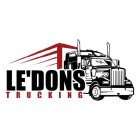 LE'DONS TRUCKING