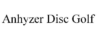 ANHYZER DISC GOLF