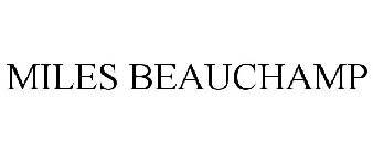 MILES BEAUCHAMP