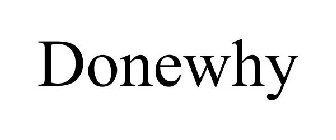 DONEWHY