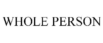 WHOLE PERSON