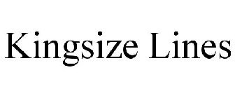KINGSIZE LINES