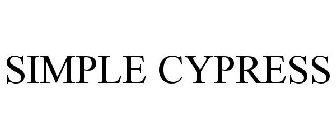 SIMPLE CYPRESS