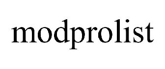 MODPROLIST