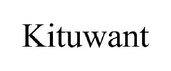 KITUWANT