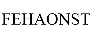 FEHAONST