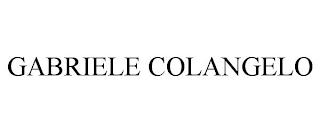 GABRIELE COLANGELO