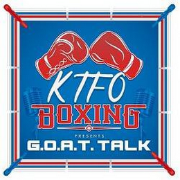 KTFO BOXING PRESENTS G.O.A.T. TALK