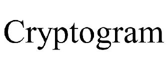 CRYPTOGRAM