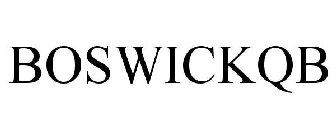 BOSWICKQB