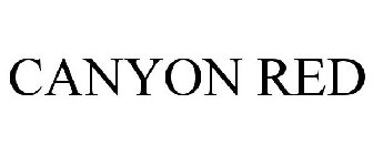 CANYON RED