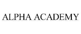 ALPHA ACADEMY