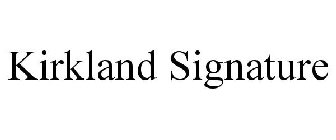 KIRKLAND SIGNATURE