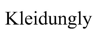KLEIDUNGLY