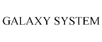 GALAXY SYSTEM