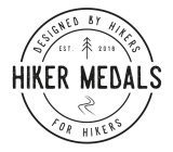 HIKER MEDALS DESIGNED BY HIKERS FOR HIKERS EST. 2016