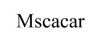 MSCACAR