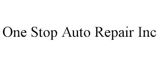 ONE STOP AUTO REPAIR INC