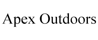 APEX OUTDOORS