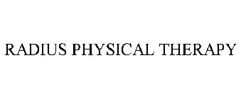 RADIUS PHYSICAL THERAPY
