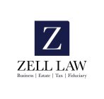 Z ZELL LAW BUSINESS ESTATE TAX FIDUCIARY