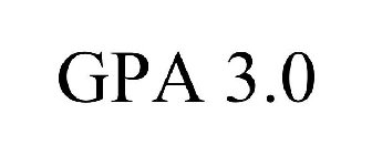 GPA 3.0