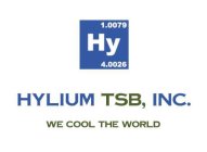 HY 1.0079 4.0026 HYLIUM TSB, INC. WE COOL THE WORLDL THE WORLD