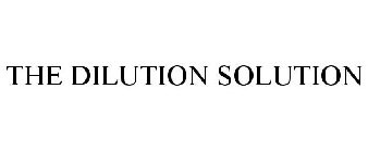 THE DILUTION SOLUTION