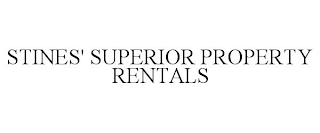 STINES' SUPERIOR PROPERTY RENTALS