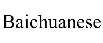 BAICHUANESE