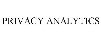 PRIVACY ANALYTICS