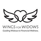 WINGS FOR WIDOWS GUIDING WIDOWS TO FINANCIAL WELLNESS.