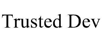 TRUSTED DEV