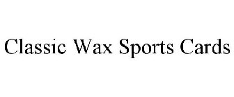 CLASSIC WAX SPORTS CARDS