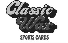 CLASSIC WAX SPORTS CARDS