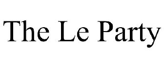LE PARTY