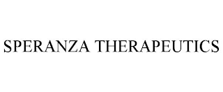 SPERANZA THERAPEUTICS