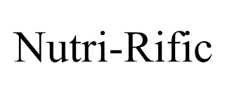 NUTRI-RIFIC