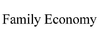 FAMILY ECONOMY