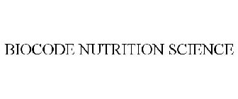 BIOCODE NUTRITION SCIENCE