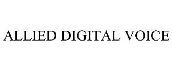 ALLIED DIGITAL VOICE