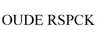 OUDE RSPCK